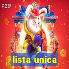 lista unica